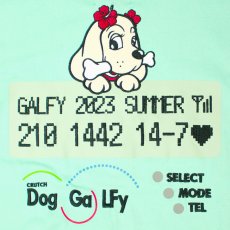 画像7: 【30%OFF】GALFY(ガルフィー) “90's 暗号 Tee” (7)