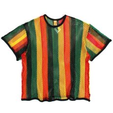 画像1: SPECIAL1 (スペシャル ワン) “STRIPE MARINA TEE -REDxGOLDxGREENxBLACK-” (1)