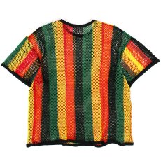 画像2: SPECIAL1 (スペシャル ワン) “STRIPE MARINA TEE -REDxGOLDxGREENxBLACK-” (2)