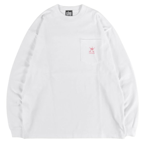 KINGSIZE（キングサイズ）“LOGO POCKET L/S TEE” - DISSIDENT WEB SHOP