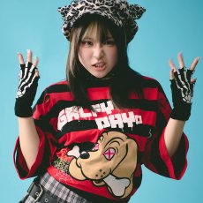 画像1: 【ラスト中型犬（L）のみ】GALFY(ガルフィー) “GALFY DAYo ボーダー Tee” (1)