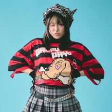 画像8: 【ラスト中型犬（L）のみ】GALFY(ガルフィー) “GALFY DAYo ボーダー Tee” (8)