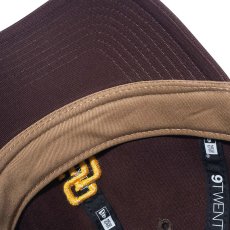 画像7: NEWERA（ニューエラ）“9TWENTY Khaki Sweat Band サンディエゴ・パドレス カーキスウェットバンド バーントウッド” (7)