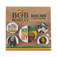 画像1: 【2025.03.12再入荷】BOB MARLEY “BADGE 5pcs / 缶バッジ5個セット” (1)