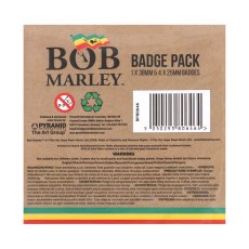 画像2: 【2024.07.03再入荷】BOB MARLEY “BADGE 5pcs / 缶バッジ5個セット” (2)