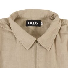 画像3: 【ラストXLのみ】BUDS（バッズ）“PUCKERING HALF ZIP SHIRT” (3)