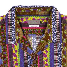 画像3: 【ラストLのみ】PeeTee. (ピーティー) “AFRICAN BATIK S/S SHIRTS” (3)