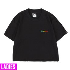 画像1: [レディース] KINGSIZE（キングサイズ）“RASTA LOGO CROPED LADYS TEE” (1)