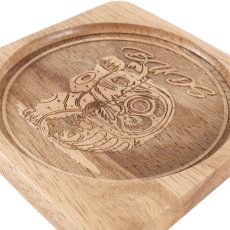 画像5: BUDS（バッズ）“MANEKIDARUMA WOOD COASTER” (5)