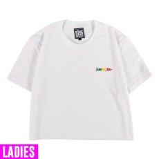 画像1: [レディース] KINGSIZE（キングサイズ）“RASTA LOGO CROPED LADYS TEE” (1)