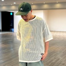 画像8: 【ラストLのみ】PeeTee. (ピーティー) “COTTON MESH TEE” (8)