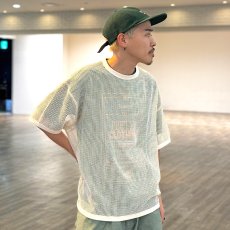 画像9: 【ラストLのみ】PeeTee. (ピーティー) “COTTON MESH TEE” (9)