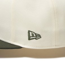 画像6: NEWERA（ニューエラ）“59FIFTY オリックス・バファローズ クロームホワイト ダークシーウィードバイザー” (6)