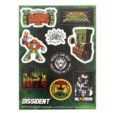 画像1: KINGSIZE（キングサイズ）ｘHiGHEST MOUNTAIN “A4 STICKER SHEET” (1)