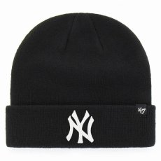 画像1: '47 (フォーティーセブン) “YANKEES RAISED ‘47 CUFF KNIT BLACK” (1)