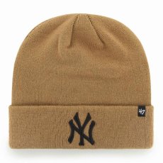 画像1: '47 (フォーティーセブン) “YANKEES RAISED ‘47 CUFF KNIT CAMEL” (1)