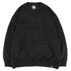 画像2: KINGSIZE（キングサイズ）“KING EMBOSS CREWSWEAT” (2)