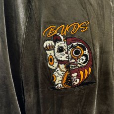 画像14: BUDS（バッズ）“MANEKIDARUMA VELOR TRACK JACKET” (14)