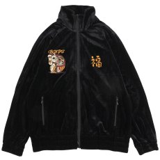 画像2: BUDS（バッズ）“MANEKIDARUMA VELOR TRACK JACKET” (2)