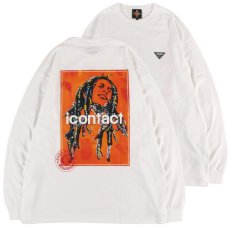 画像1: 【ラストXLのみ】BUDS（バッズ）× icontact “ONE LOVE L/S TEE” (1)