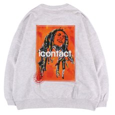 画像3: 【先行予約】BUDS（バッズ）× icontact “ONE LOVE WIDE CREW SWEAT” (3)