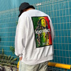 画像13: 【先行予約】BUDS（バッズ）× icontact “ONE LOVE WIDE CREW SWEAT” (13)