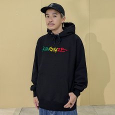 画像1: KINGSIZE（キングサイズ）“RASTA LOGO HOODSWEAT” (1)