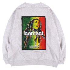 画像3: 【先行予約】BUDS（バッズ）× icontact “ONE LOVE WIDE CREW SWEAT” (3)