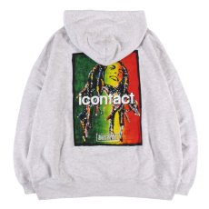 画像3: 【先行予約】BUDS（バッズ）× icontact “ONE LOVE WIDE HOODIE” (3)