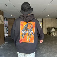 画像14: 【先行予約】BUDS（バッズ）× icontact “ONE LOVE WIDE HOODIE” (14)