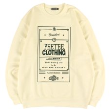 画像2: PeeTee. (ピーティー) “PEETEE CLOTHING CREW SWEAT” (2)