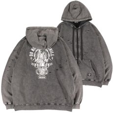 画像2: BUDS（バッズ）“DNC CHEMICAL DAMAGE ZIP HOODIE” (2)