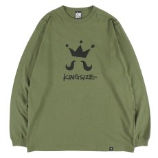 画像1: KINGSIZE（キングサイズ）“MAIN LOGO L/S TEE” (1)