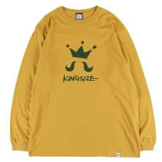 画像1: KINGSIZE（キングサイズ）“MAIN LOGO L/S TEE” (1)