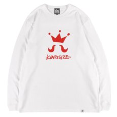 画像1: KINGSIZE（キングサイズ）“MAIN LOGO L/S TEE” (1)