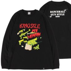 画像1: KINGSIZE（キングサイズ）“DANCEHALL L/S TEE” (1)