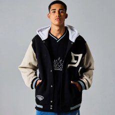 画像1: 【ラストLのみ】GRIMEY / GRMY (グライミー) “DEEPER FLEECE HEAVEYWEIGHT HOODED JACKET” (1)