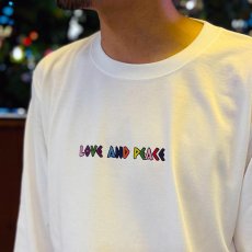 画像11: PeeTee. (ピーティー) “MULTI COLOR LOVE AND PEACE L/S TEE” (11)