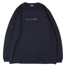 画像2: 【2024.11.06再入荷】PeeTee. (ピーティー) “MULTI COLOR LOVE AND PEACE L/S TEE” (2)