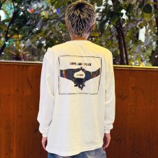 画像10: PeeTee. (ピーティー) “MULTI COLOR LOVE AND PEACE L/S TEE” (10)