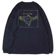 画像3: 【2024.11.06再入荷】PeeTee. (ピーティー) “MULTI COLOR LOVE AND PEACE L/S TEE” (3)