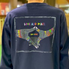 画像12: 【2024.11.06再入荷】PeeTee. (ピーティー) “MULTI COLOR LOVE AND PEACE L/S TEE” (12)