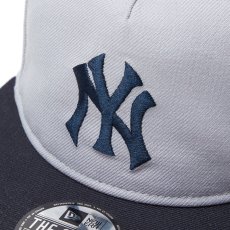 画像6: NEWERA（ニューエラ）“THE GOLFER NEW YORK YANKEES COOPERSTOWN  ニューヨーク・ヤンキース グレー ネイビーバイザー” (6)