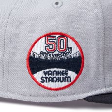 画像7: NEWERA（ニューエラ）“THE GOLFER NEW YORK YANKEES COOPERSTOWN  ニューヨーク・ヤンキース グレー ネイビーバイザー” (7)