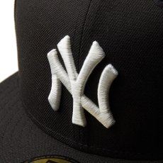 画像7: NEWERA（ニューエラ）“59FIFTY Dog Ear ドッグイヤー ニューヨーク・ヤンキース ブラック” (7)