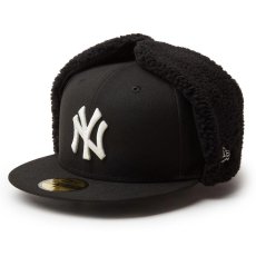 画像2: NEWERA（ニューエラ）“59FIFTY Dog Ear ドッグイヤー ニューヨーク・ヤンキース ブラック” (2)