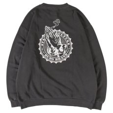 画像3: BUDS（バッズ） “SMOKING HAND PIGMENT CREW SWEAT” (3)