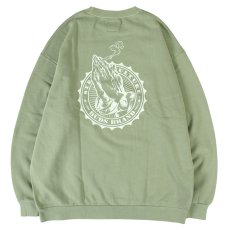 画像3: BUDS（バッズ） “SMOKING HAND PIGMENT CREW SWEAT” (3)