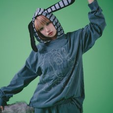 画像1: GALFY(ガルフィー) “スケルトン☆ウイング ロンTee” (1)