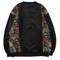 画像2: PeeTee. (ピーティー) “VELOR FLOWER CREW NECK” (2)